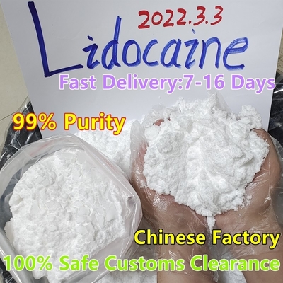 局部麻酔のLinocaine CAS 137-58-6のwhatsapp +8615512120776のための99%純度