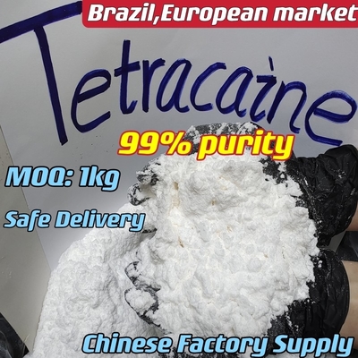 薬剤の原料のTetracaine hcl/tetracaineの塩酸塩の白い粉cas 136-47-0