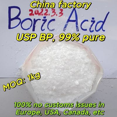 whatsapp +8615512123605のホウ酸の薄片のBorico Acidoの固まりCAS 11113-50-1