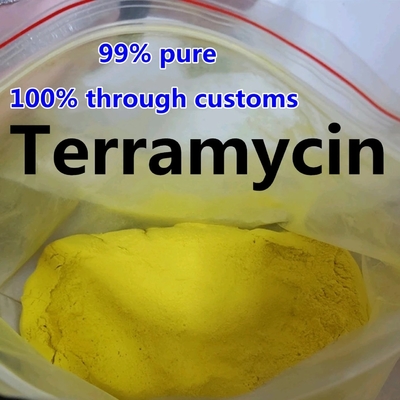 99%純度CAS 79-57-2のオキシテトラサイクリンのOxytetracyclinaのTerramycinの粉