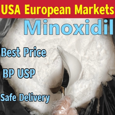 whatsapp:+86 15512129801の中国Minoxidil CAS 38304-91-5の99.9%高い純度の工場